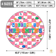 Custom Notebook Welcome Mat for Classroom and School