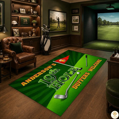 Custom Golf Area Rug