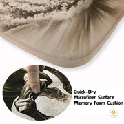 Custom Running Horse Welcome Mat for Front Door and Entryway