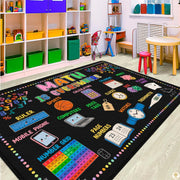 Custom Math Area Rug