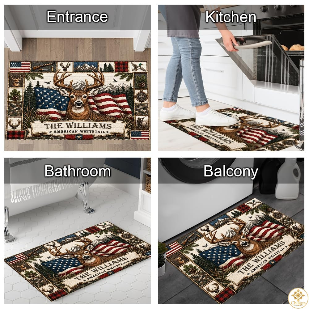 Personalized Hunting Doormat