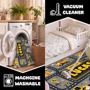 Custom Road Map Area Rug