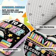 Custom A Good Day to Read Book Rug for Classroom and Library