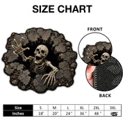 Personalized Halloween 3D Optical Illusion Shaped Rug (A03)