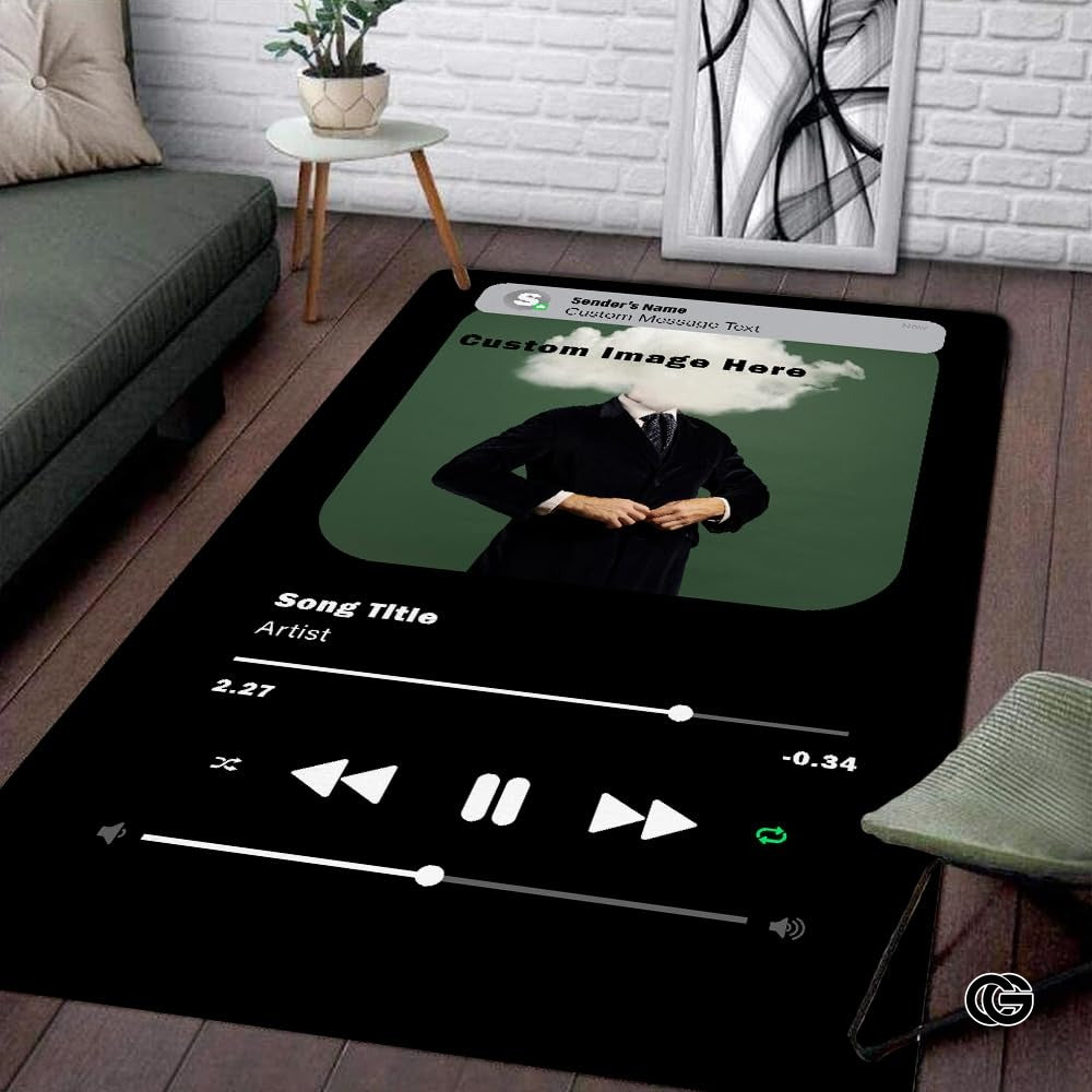 Personalized Welcome Doormat with Family Name and Address