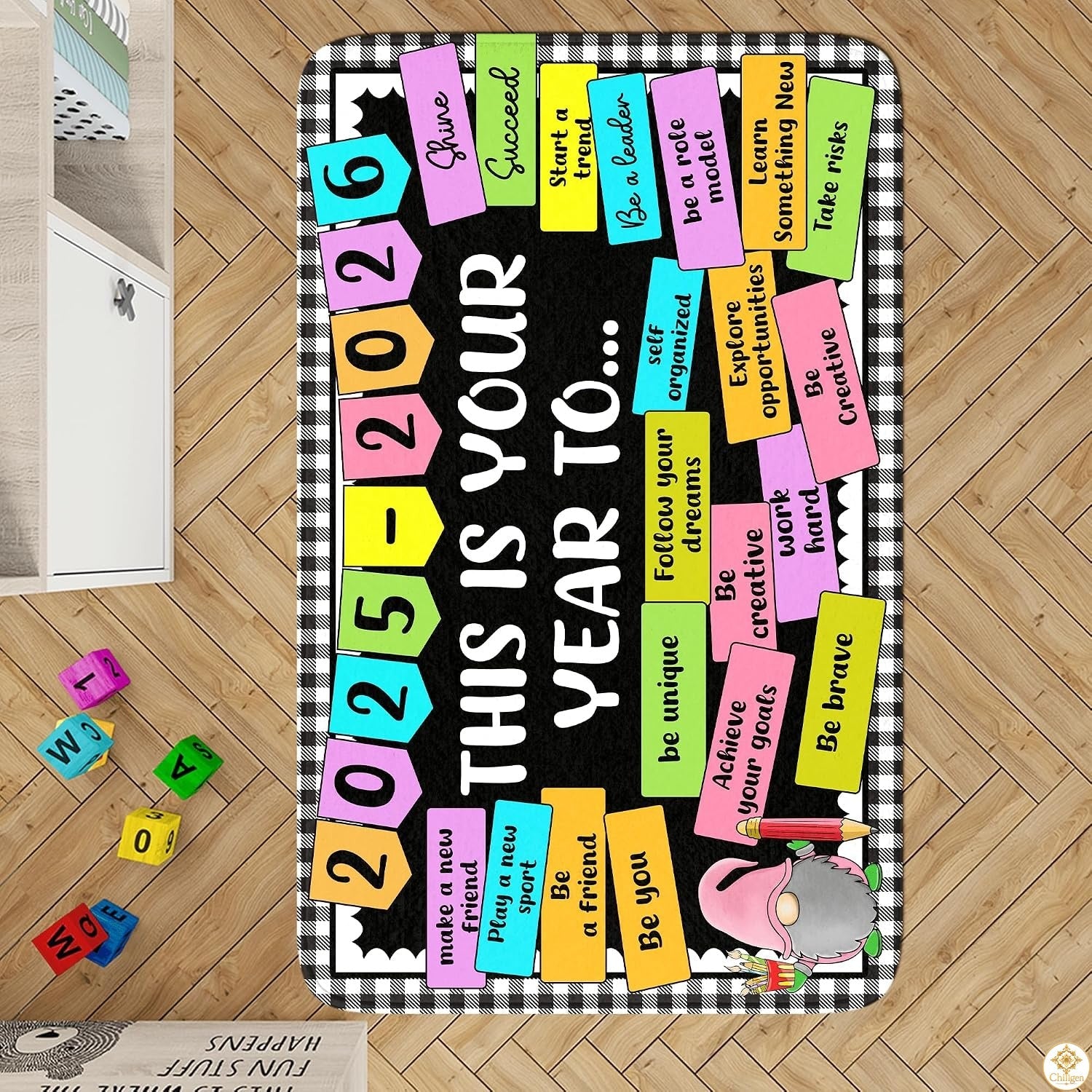 Mental Health Classroom Area Rug