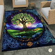 Custom Tree of Life Doormat with Celtic Design and Soft Mat - Tree-ds19