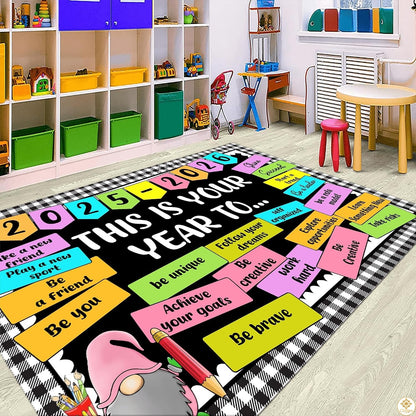 Mental Health Classroom Area Rug