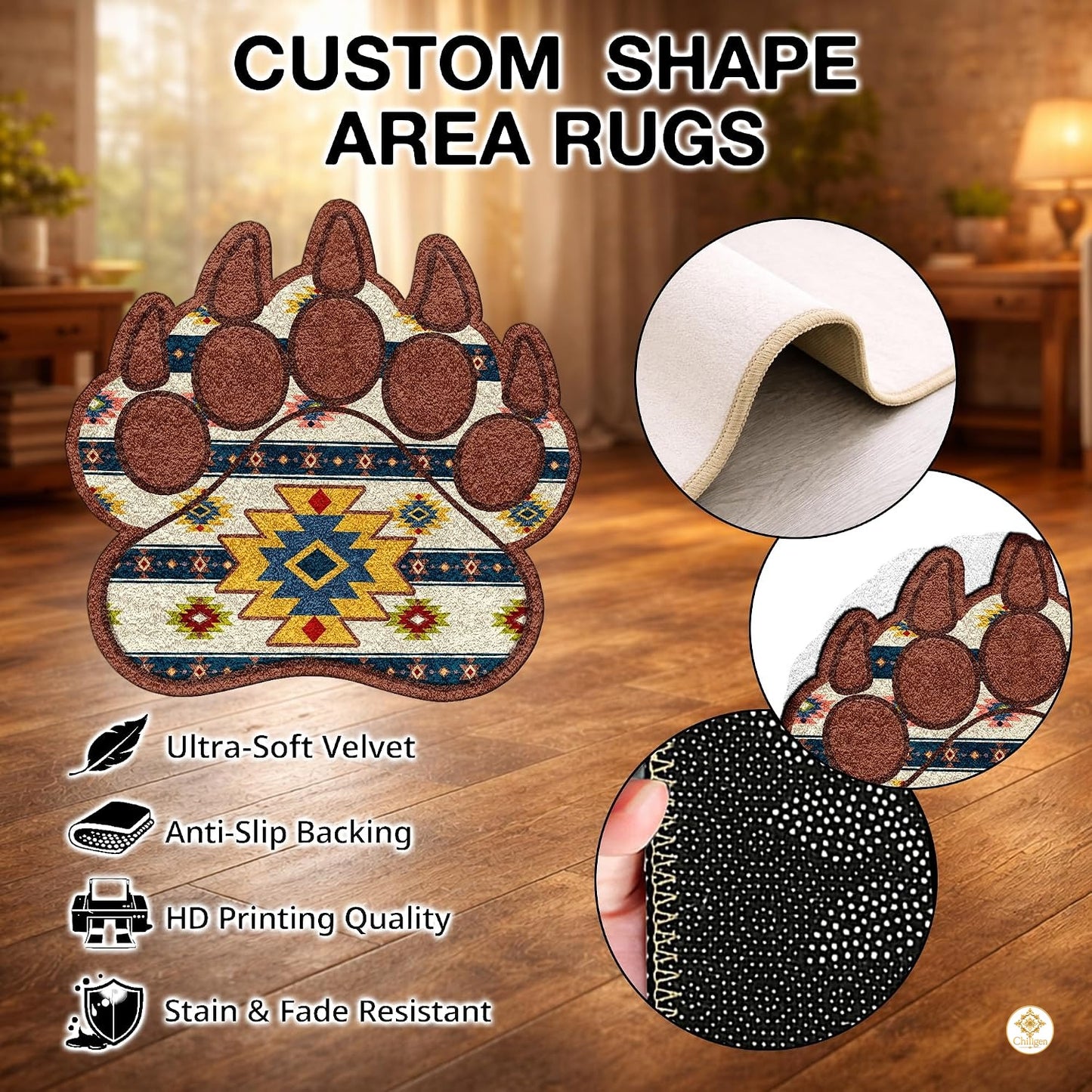 Custom Family Name Welcome Doormat for Front Door and Entryway - A3