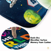 Personalized Composition Notebook Welcome Doormat with Teacher Name