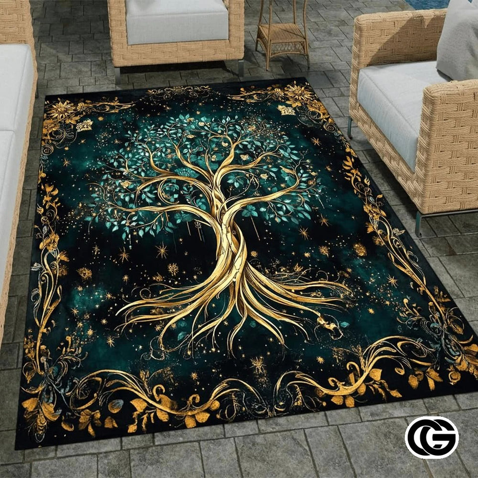 Custom Tree of Life Welcome Mat for Living Room and Bedroom - Tree-ds10