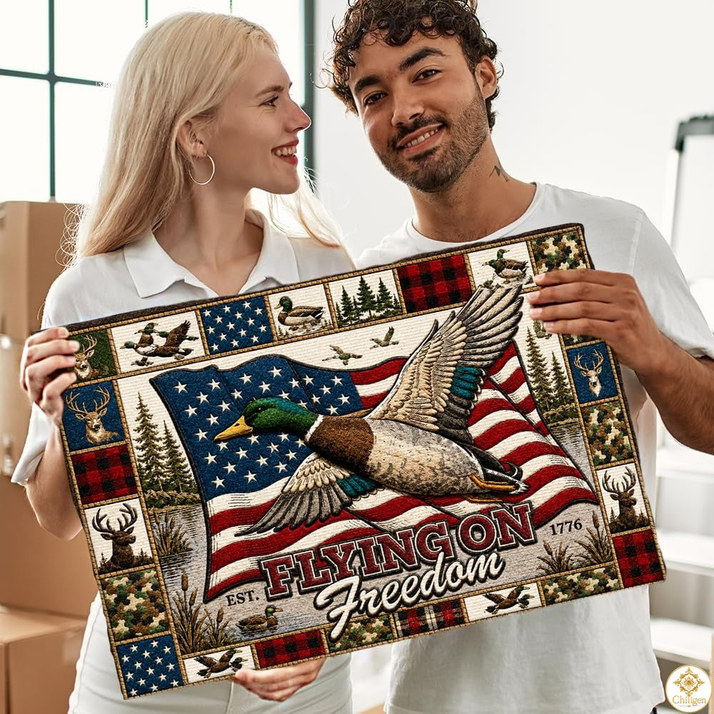 Personalized Hunting Doormat