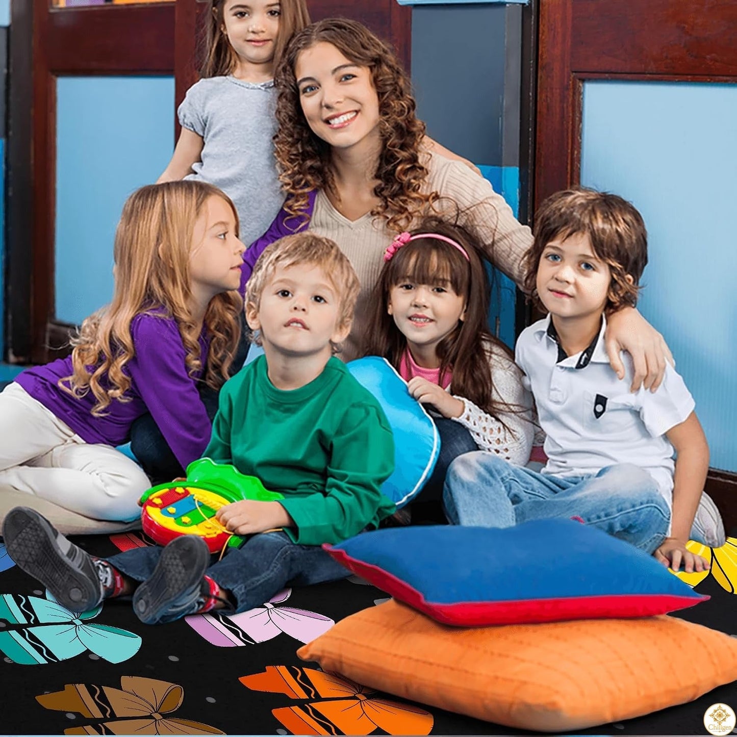 Mental Health Classroom Area Rug