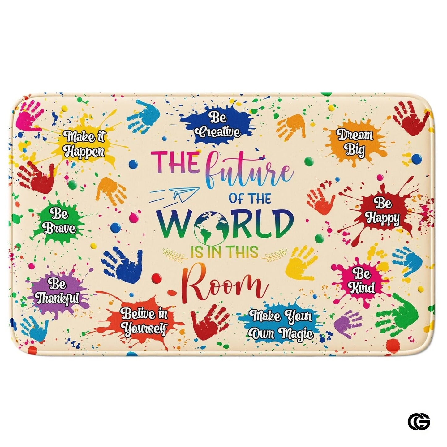 Custom Family Name Doormat with Monogram and House Address - The Future