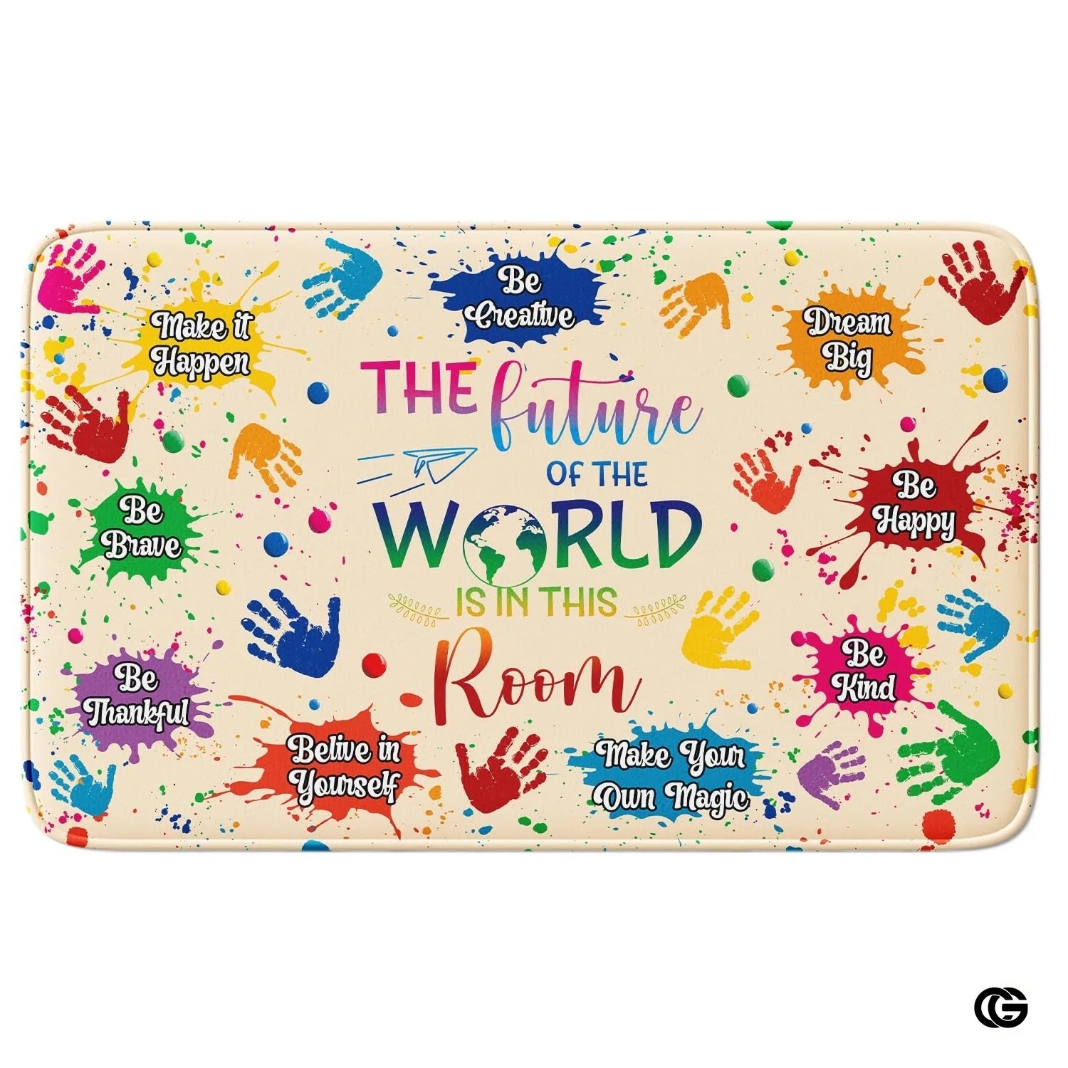 Custom Family Name Doormat with Monogram and House Address - The Future