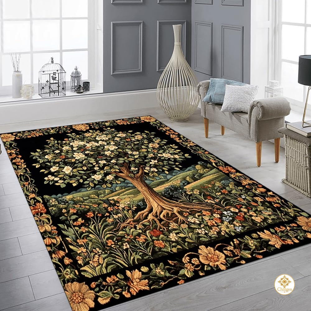 Custom Tree of Life Doormat with Celtic Monogram
