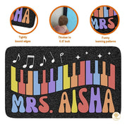 Custom Notebook Welcome Mat for Classroom and Bedroom
