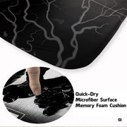 Stylized hockey area rug canada motif featuring electric discharge accents and athletic graphic art. - thumbnail image 3 of 7