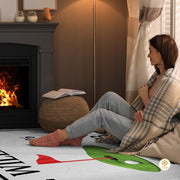 Custom Golf Area Rug with Non Slip Backing and Low Pile - Style 11