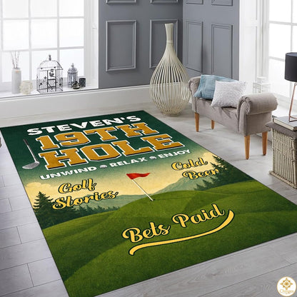 Custom Golf Area Rug