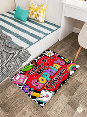 Custom Classroom Welcome Mat for Front Door and Entryway