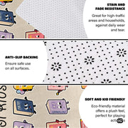 Personalized Cool Kids Read Book Rug for Classroom and Library