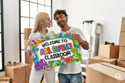 Personalized Classroom Doormat with Custom Teacher Name