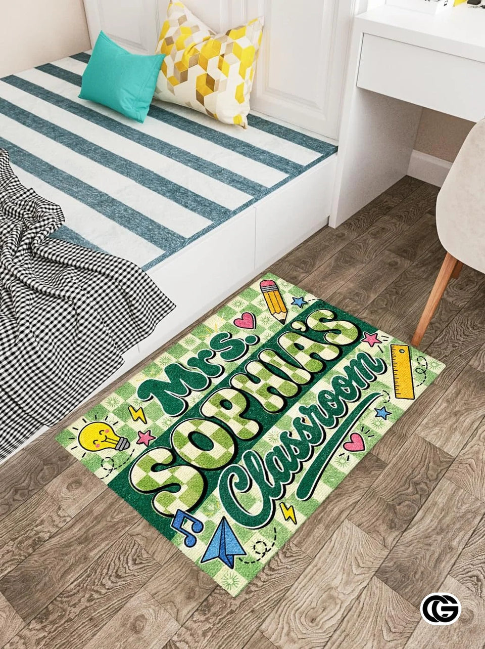 Personalized Welcome Doormat with Family Name and Address