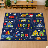 Personalized Welcome Doormat with Family Name and Address