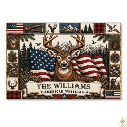 Personalized Hunting Doormat