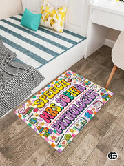 Personalized Classroom Welcome Doormat for Teachers and Students