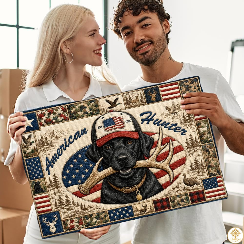 Personalized Hunting Doormat