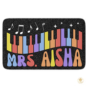 Custom Notebook Welcome Mat for Classroom and Bedroom