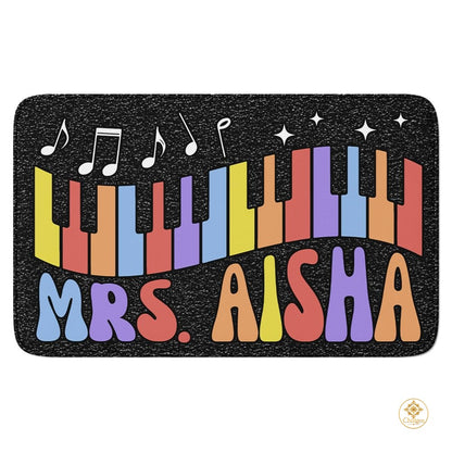Custom Notebook Welcome Mat for Classroom and Bedroom