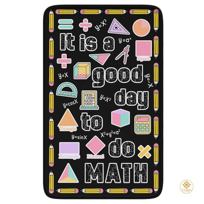Custom Mathematics Classroom Rug for School and Playroom