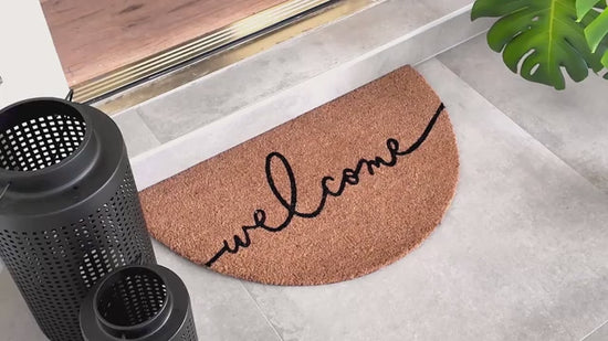 Personalized Christmas Doormat with Family Name and Address